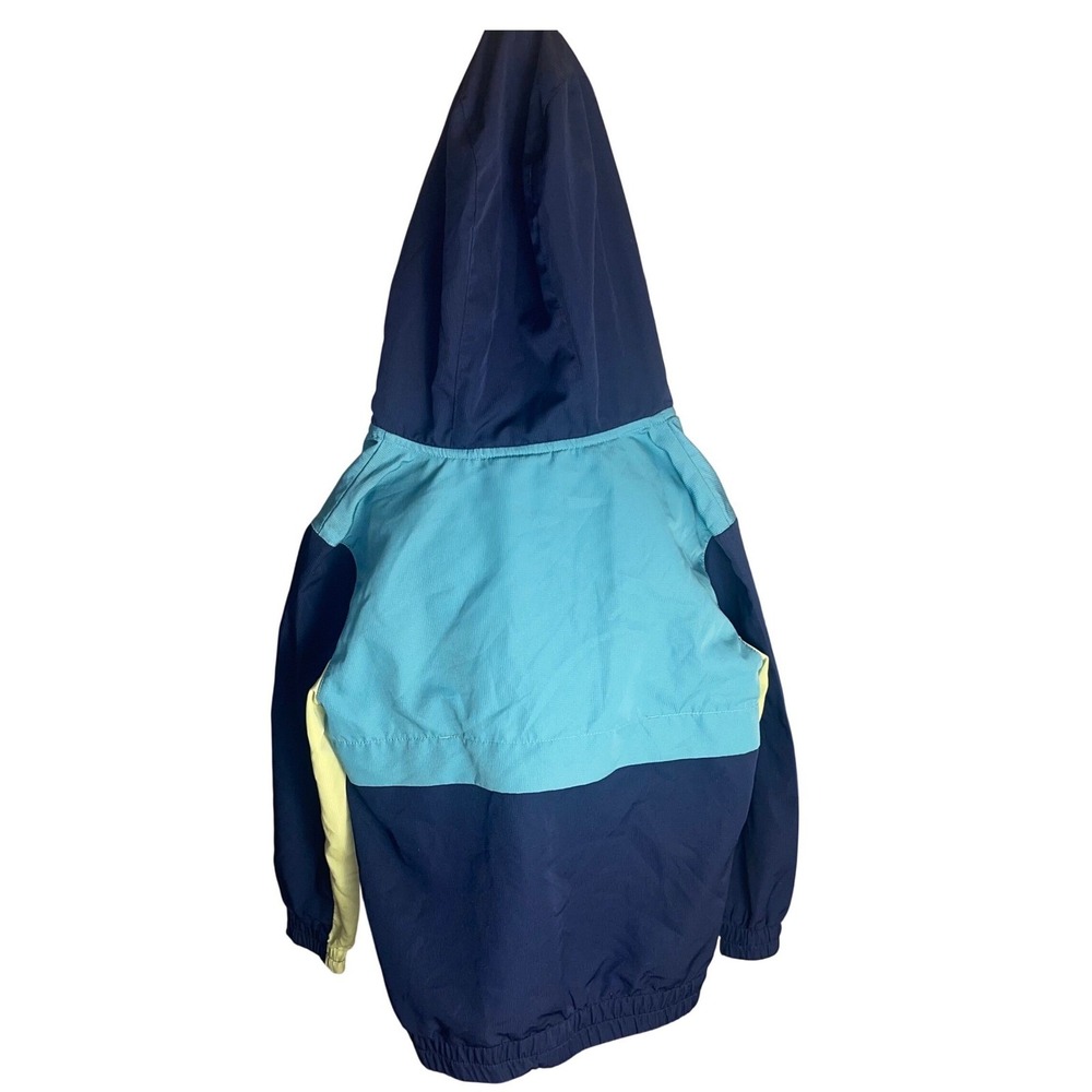 Tommy Bahama Kids Hooded Windbreaker Jacket Blue Colorblock Youth Size M 7–8 - Picture 5 of 8